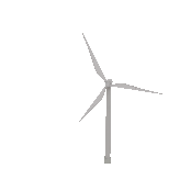 Wind Turbine Symbol Style