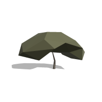 Umbrella Acacia Symbol Style