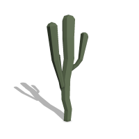 Saguaro Cactus Symbol Style