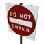 Do Not Enter Symbol Style