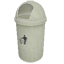 Trash Bin 3 Symbol Style