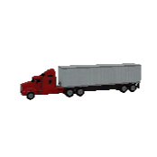 Truck With Trailer Symbol Style