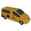 Van Taxi Symbol Style